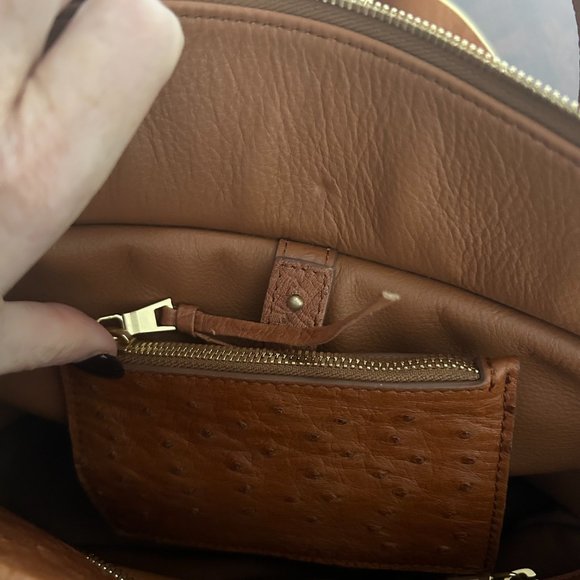 Ostrich Medium Tote - Picture 2 of 7